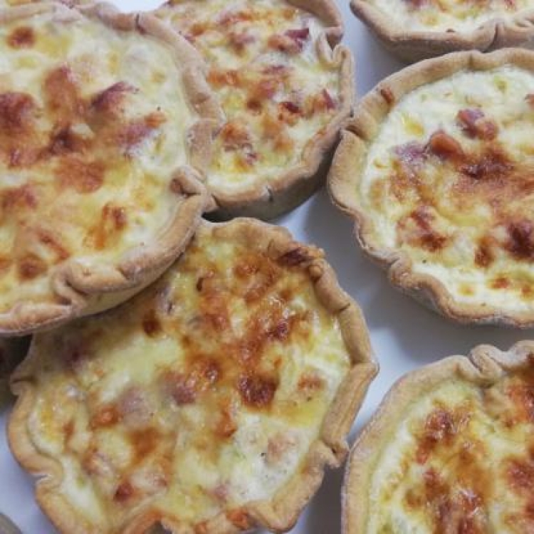 Ham & Leek Quiche